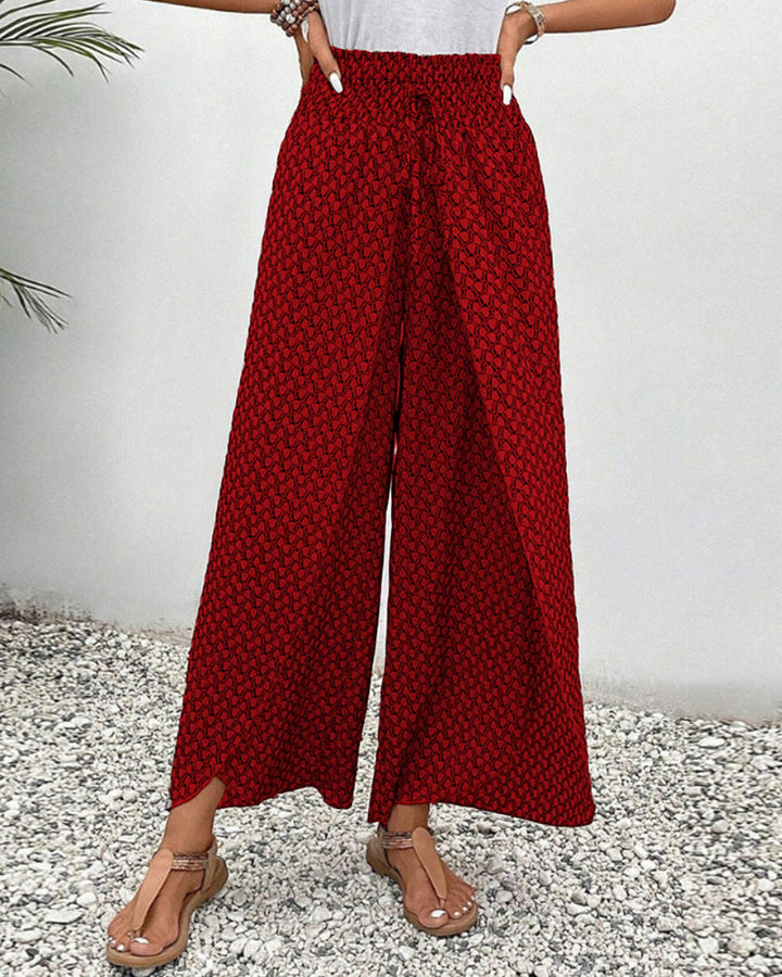 Sapphira | Pantalon large imprimé pour femme