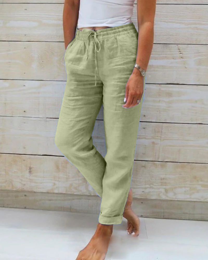 Edeltraud | Pantalon à cordon pour femme