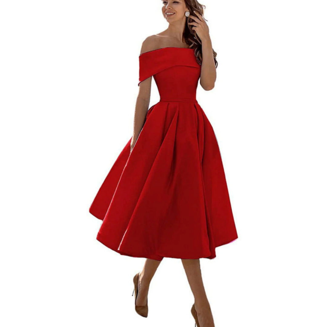 Ombeline | La robe midi parfaite pour une élégance moderne