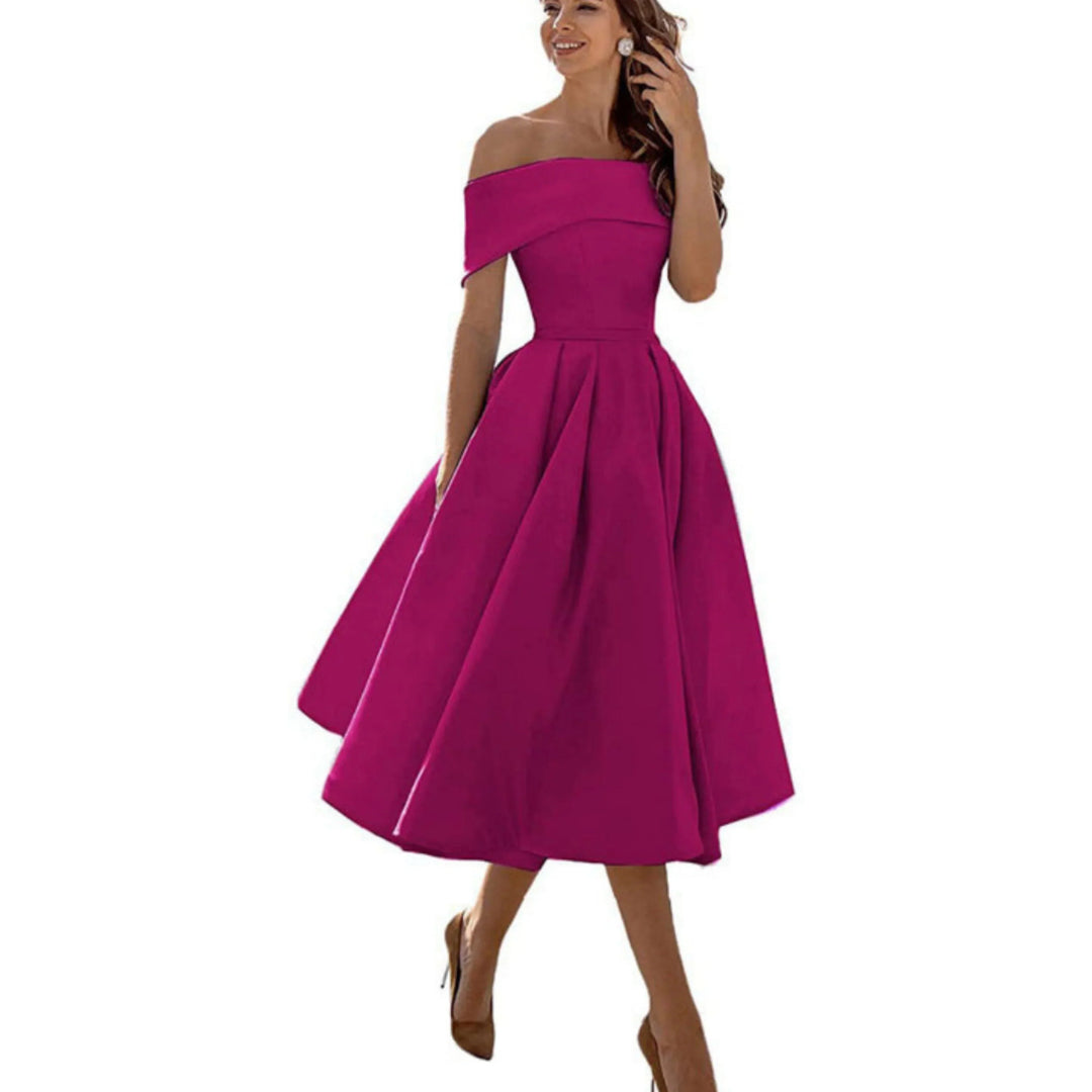 Ombeline | La robe midi parfaite pour une élégance moderne