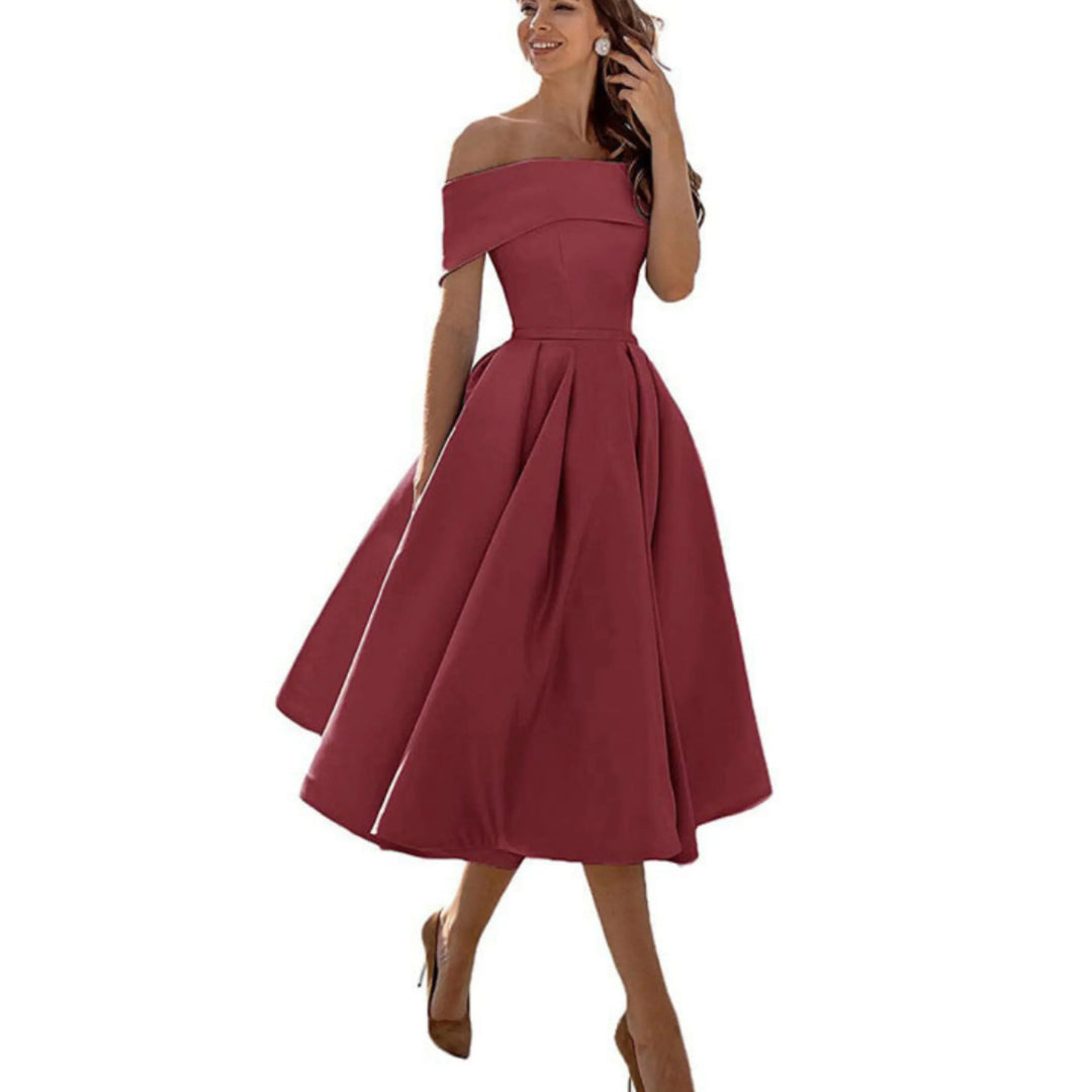 Ombeline | La robe midi parfaite pour une élégance moderne