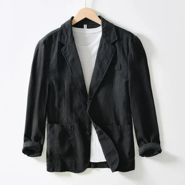 Eamon | Blazer Décontracté à Manches Longues Léger pour Homme