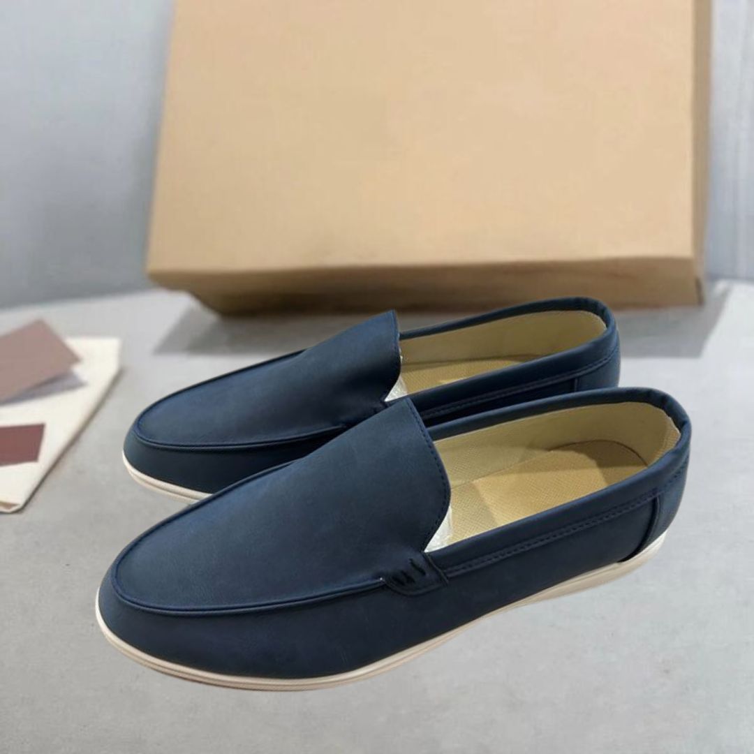 Donny | Mocassins confortables en daim | Old Money Style Hommes