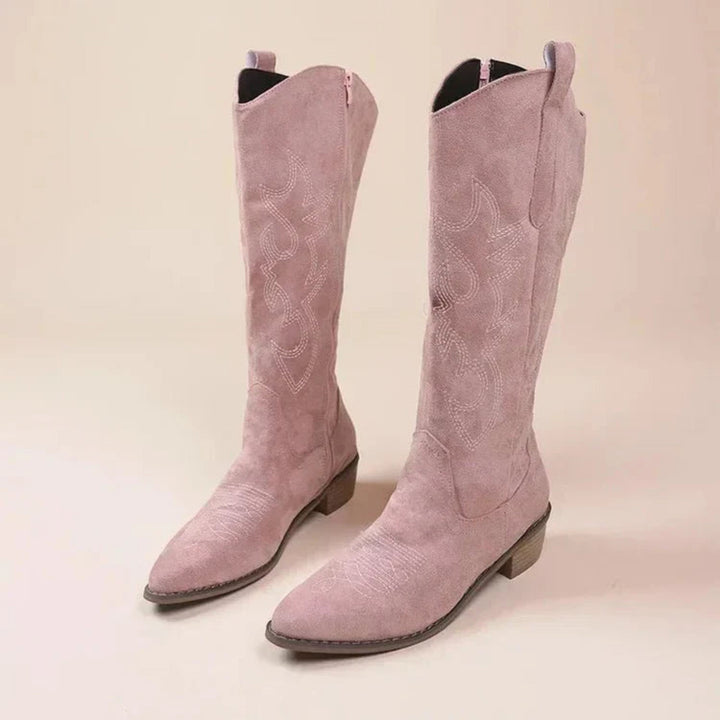 Lucetta | Bottes de cowboy brodées pour femmes