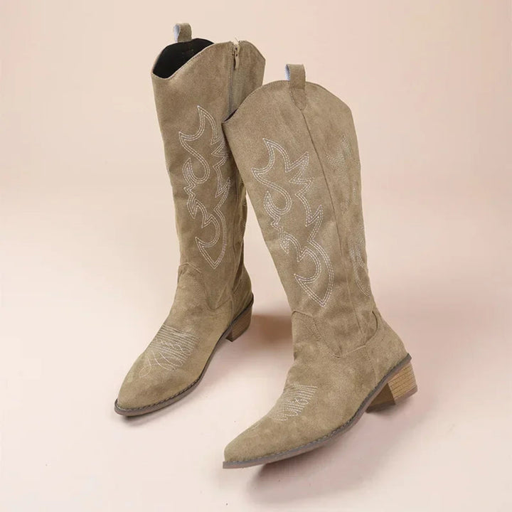 Lucetta | Bottes de cowboy brodées pour femmes