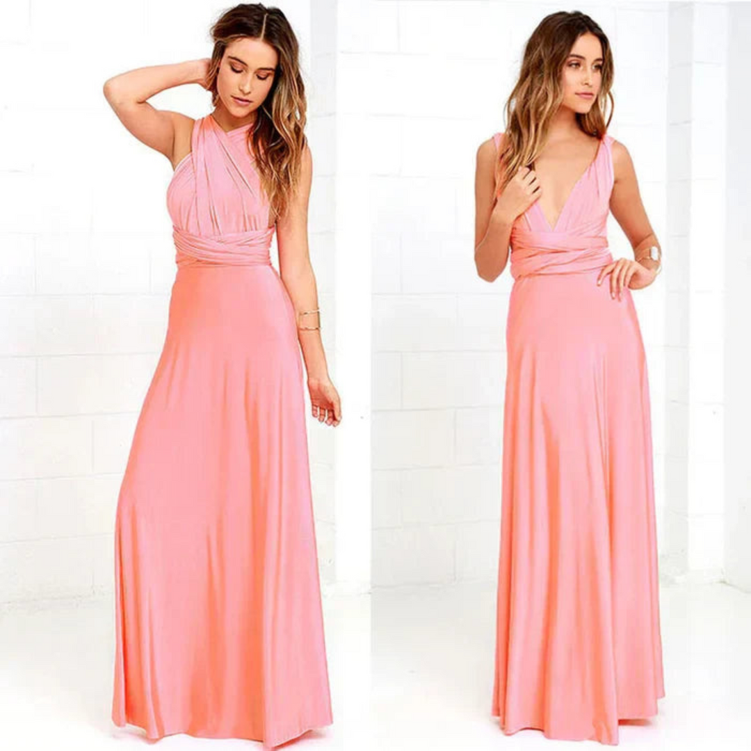 Eléa | Robe longue dos nu pour femme