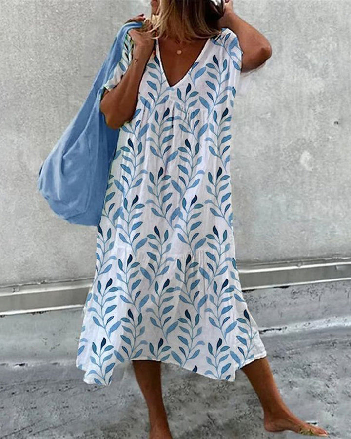Seraphine | Robe à col en V pour femme