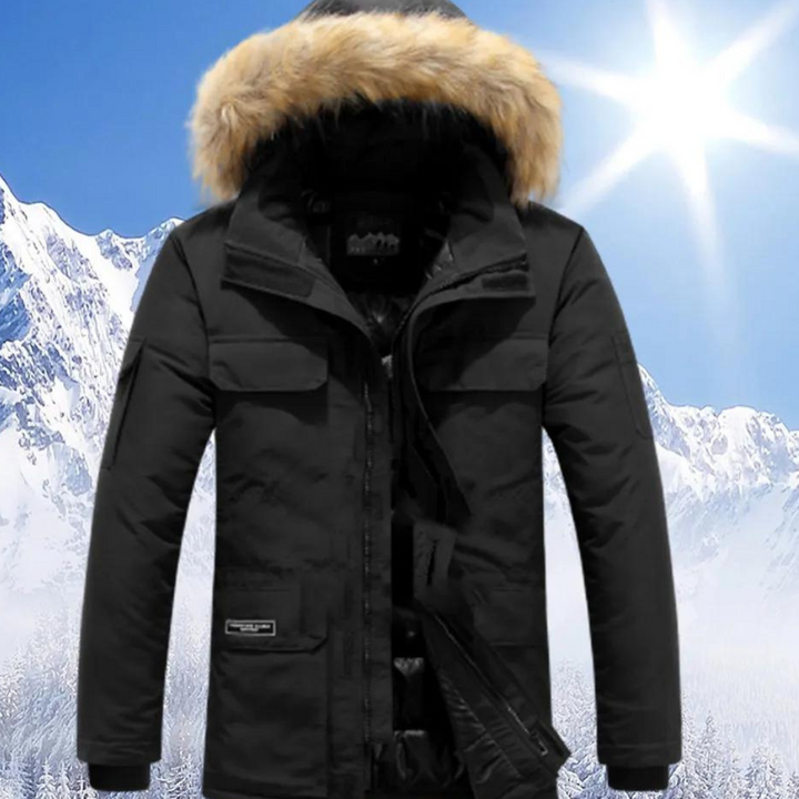 Yohan | Veste Parka d’Hiver avec Capuche pour Homme