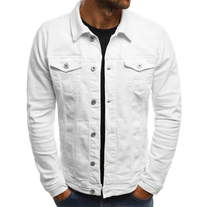 Lazlo | Veste boutonnée avec poches avant pour homme