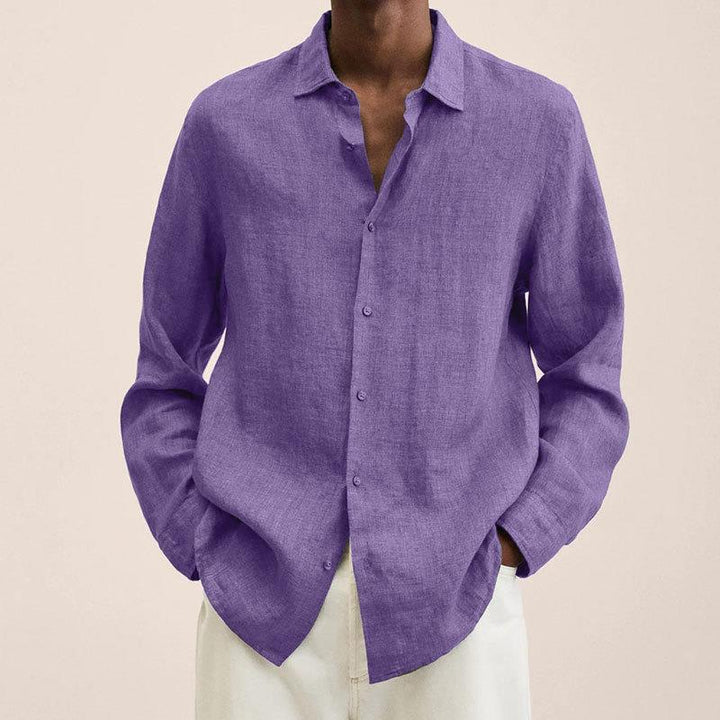 Giovanni | Chemise élégante en lin pour homme