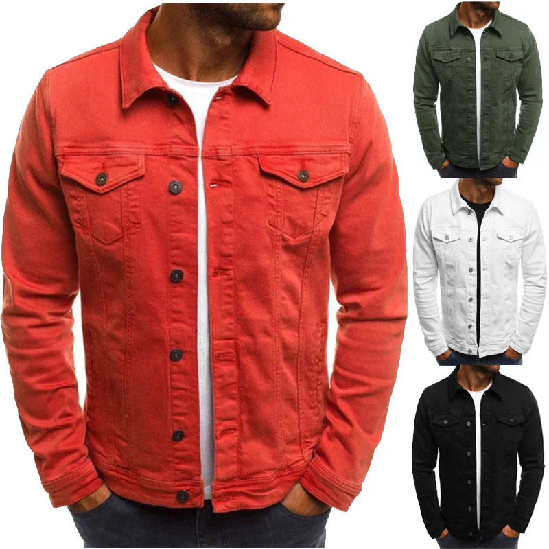 Lazlo | Veste boutonnée avec poches avant pour homme