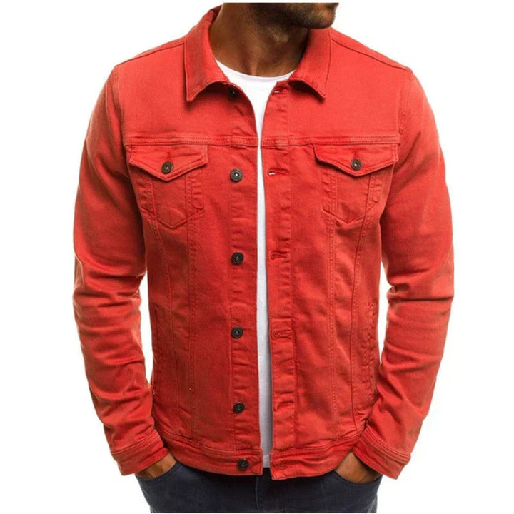 Lazlo | Veste boutonnée avec poches avant pour homme