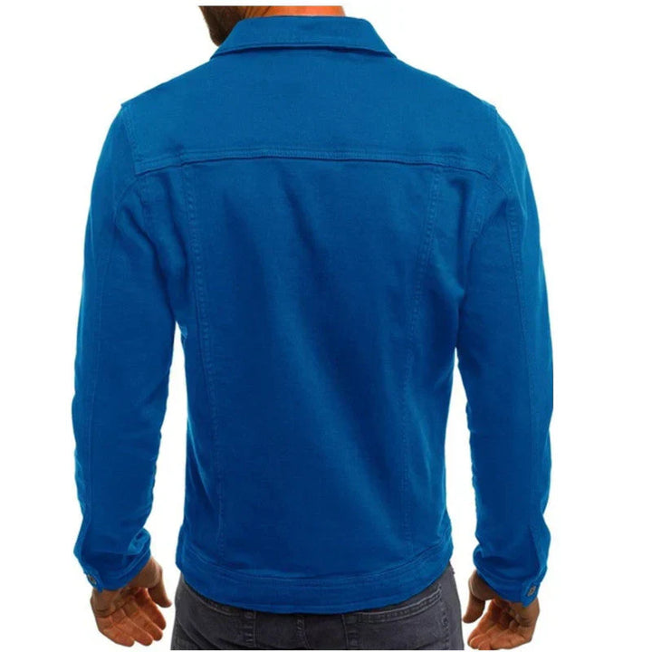 Lazlo | Veste boutonnée avec poches avant pour homme