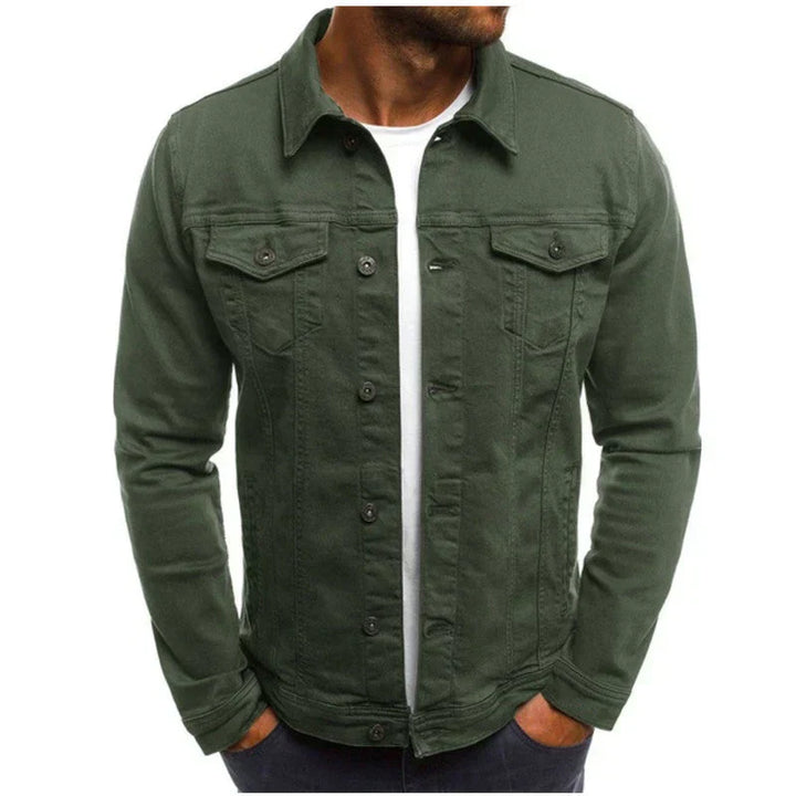 Lazlo | Veste boutonnée avec poches avant pour homme