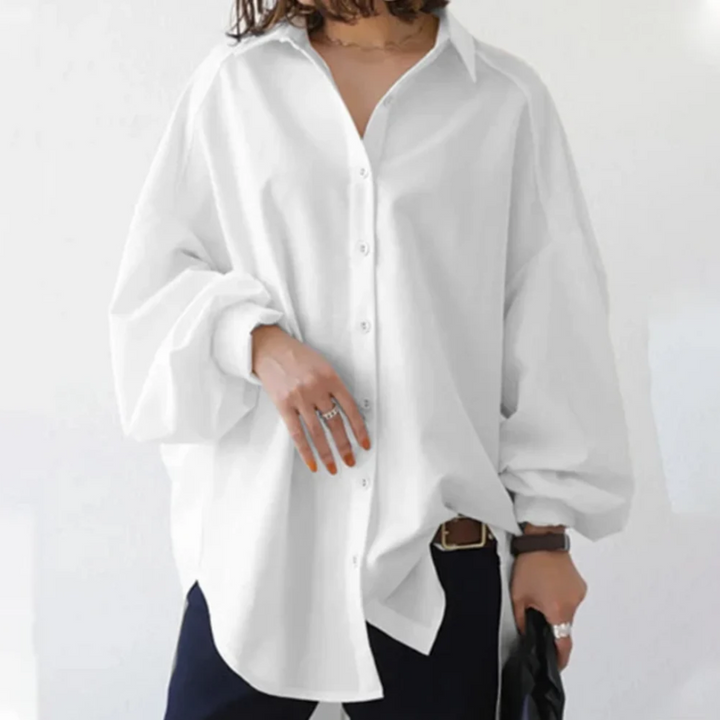 Evelia | Chemisier oversize boutonnée pour femme