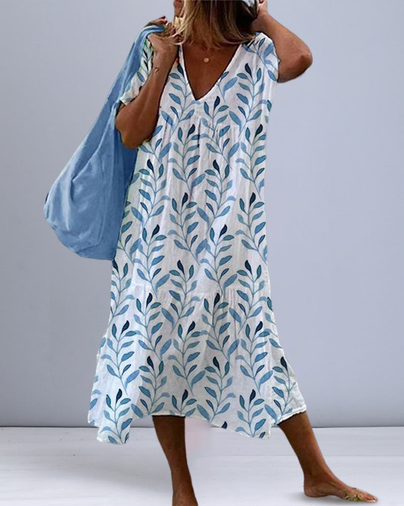 Seraphine | Robe à col en V pour femme