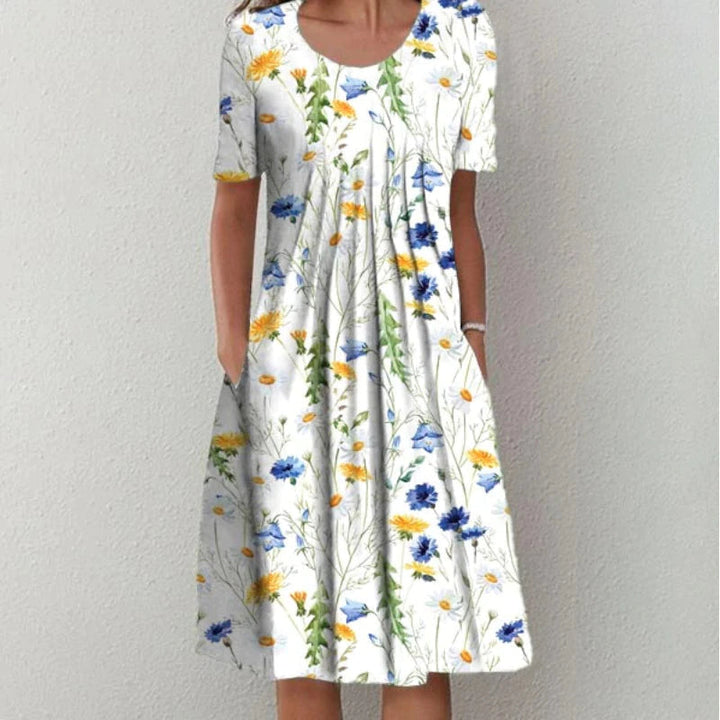 Georgia | Robe élégante en coton pour femmes