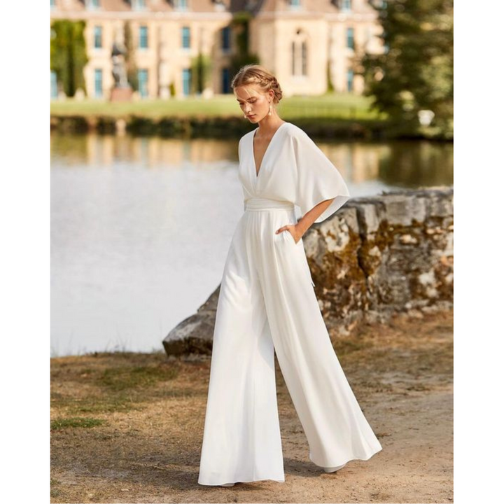Margaux | Combinaison ajustée en tissu doux | Coupe flatteuse | Femme