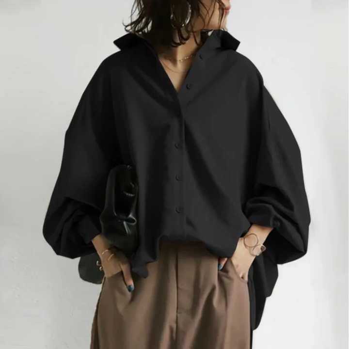 Evelia | Chemisier oversize boutonnée pour femme
