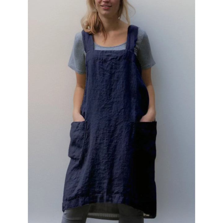 Lison | Robe tablier ample pour femme