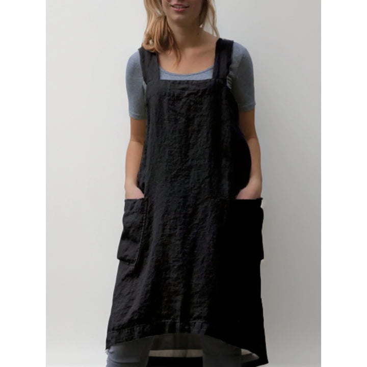 Lison | Robe tablier ample pour femme