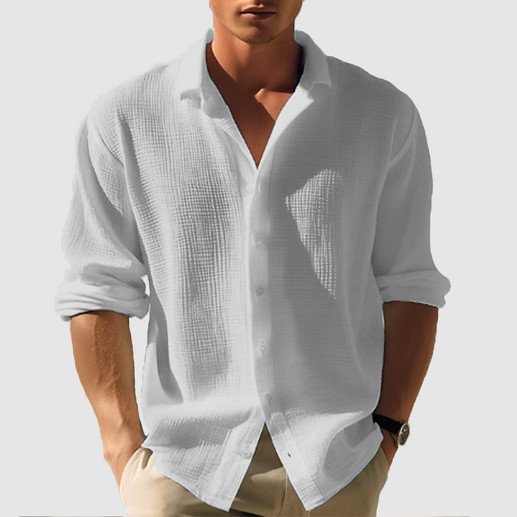 Olivier | Chemise boutonnée pour homme