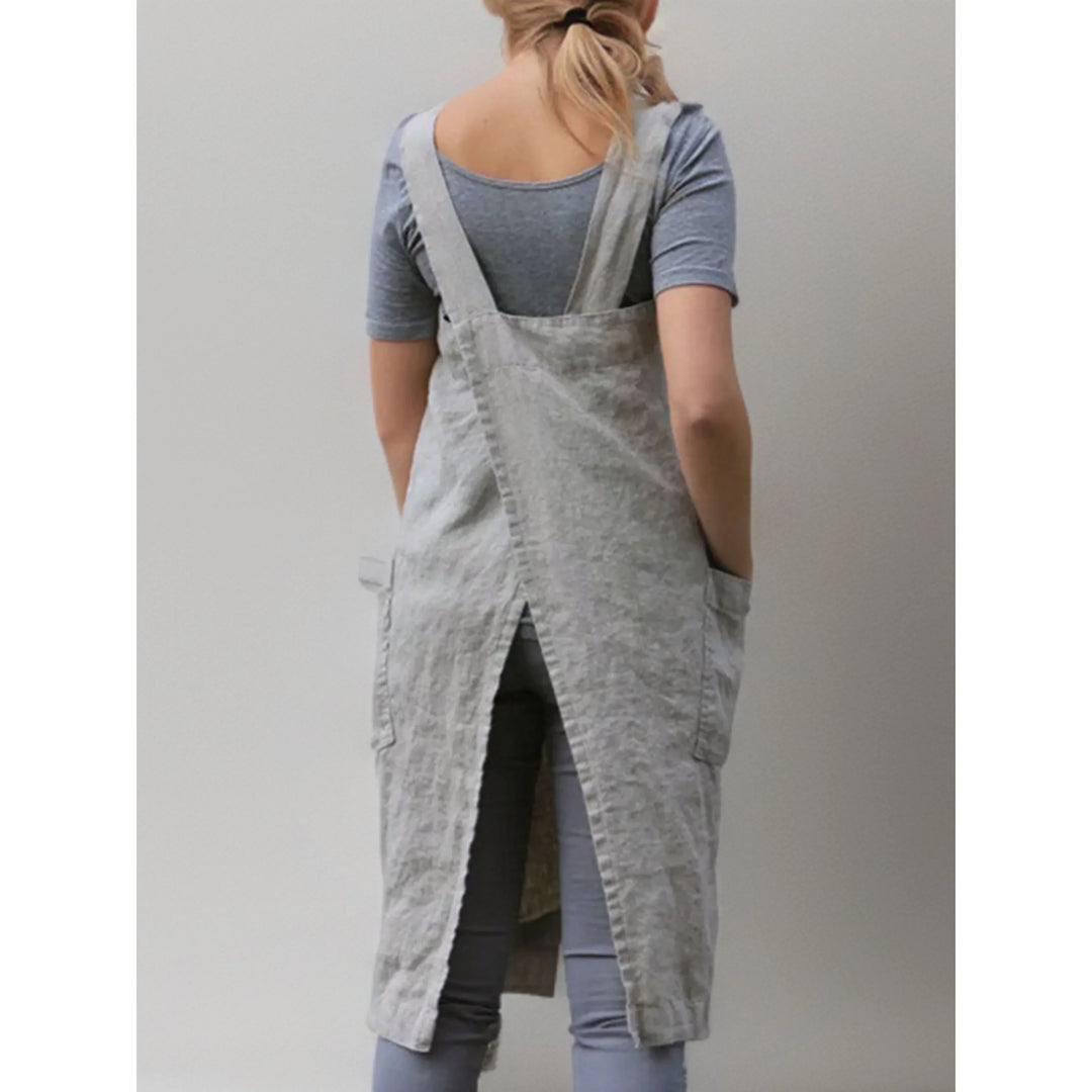Lison | Robe tablier ample pour femme