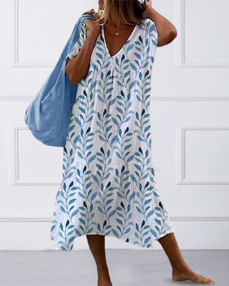 Seraphine | Robe à col en V pour femme