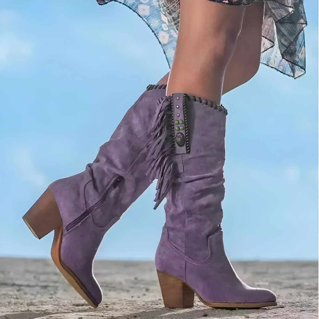 Morwenna | Bottes de cowboy style bohème pour femme