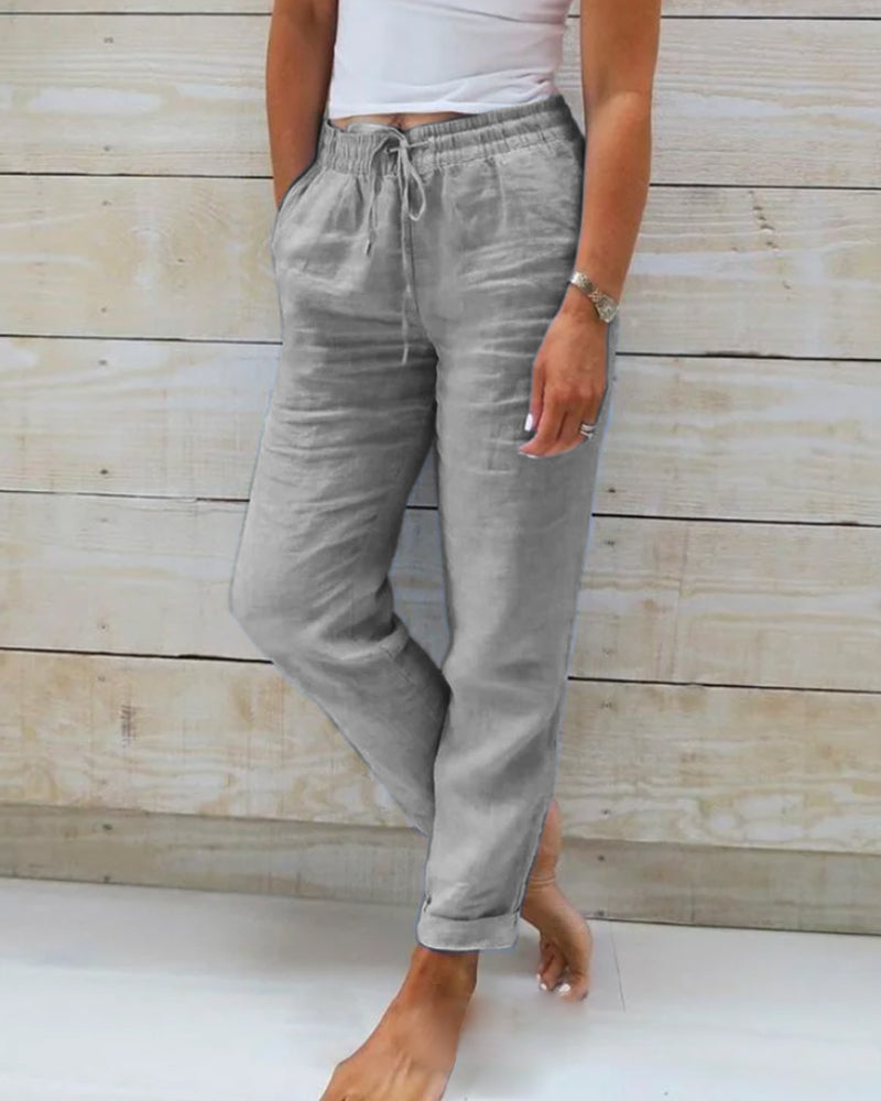 Edeltraud | Pantalon à cordon pour femme