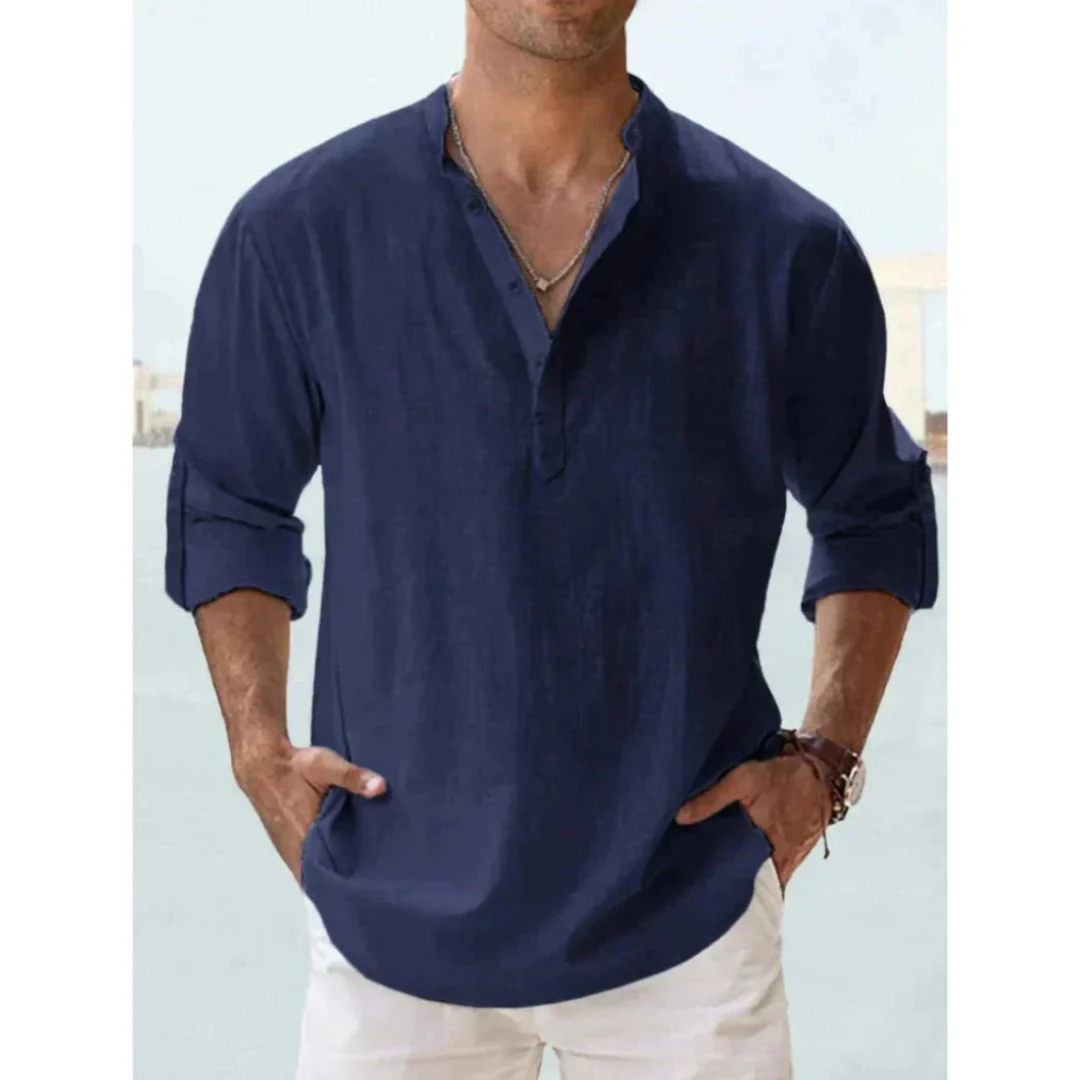 Patrice | Chemise Henley pour homme