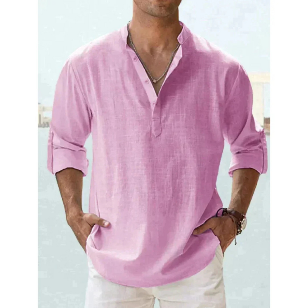 Patrice | Chemise Henley pour homme