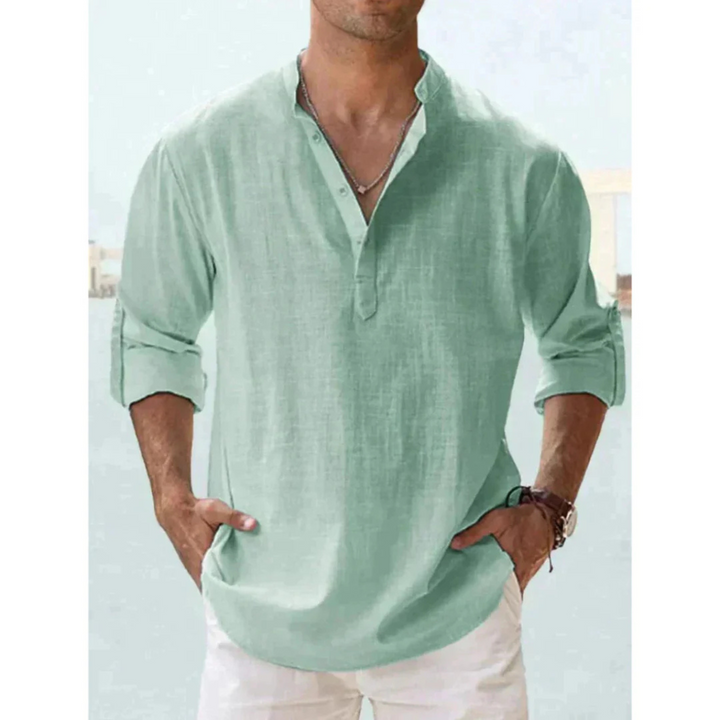 Patrice | Chemise Henley pour homme