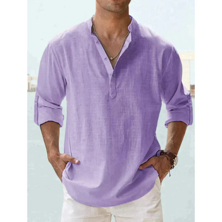 Patrice | Chemise Henley pour homme