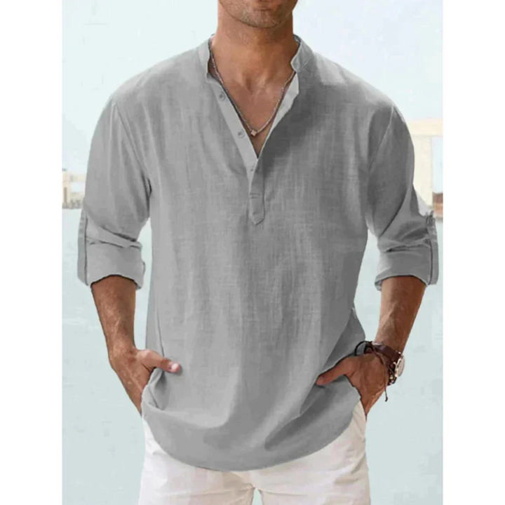 Patrice | Chemise Henley pour homme