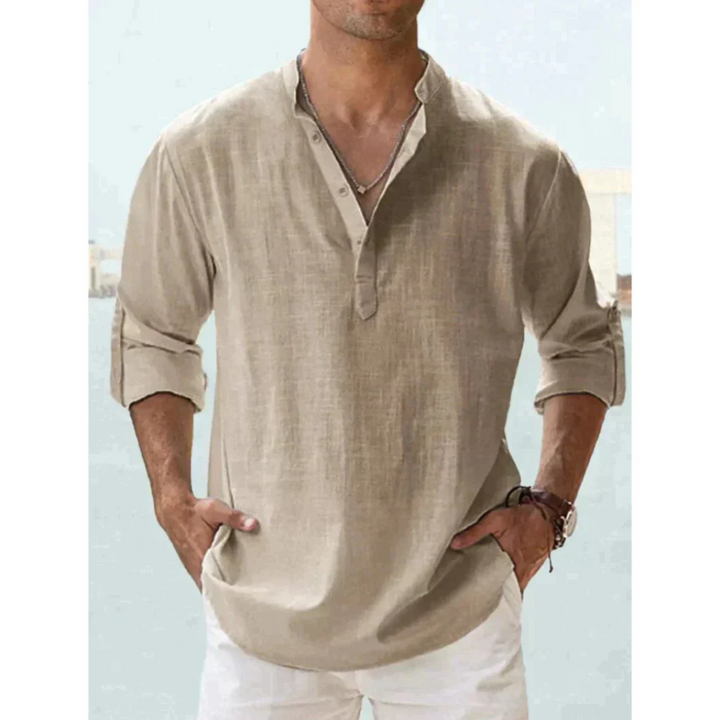 Patrice | Chemise Henley pour homme