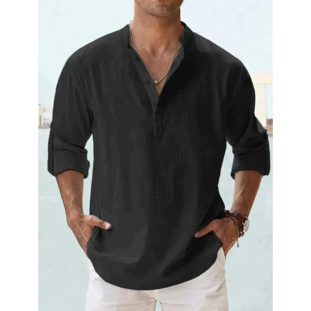 Patrice | Chemise Henley pour homme