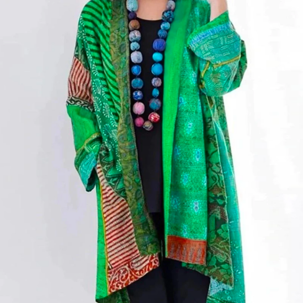 Cornelia | Cardigan bohème patchwork pour femme