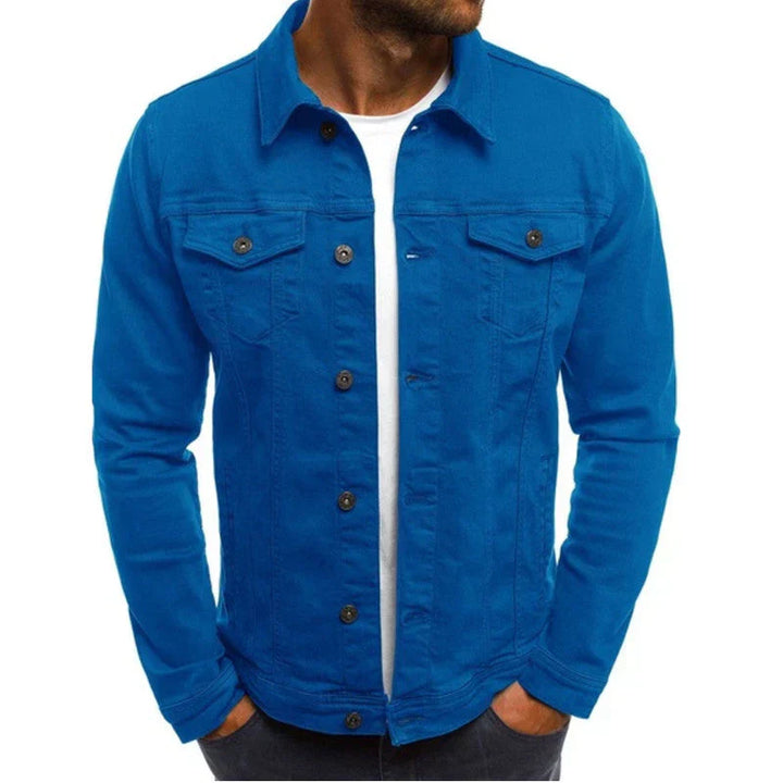 Lazlo | Veste boutonnée avec poches avant pour homme
