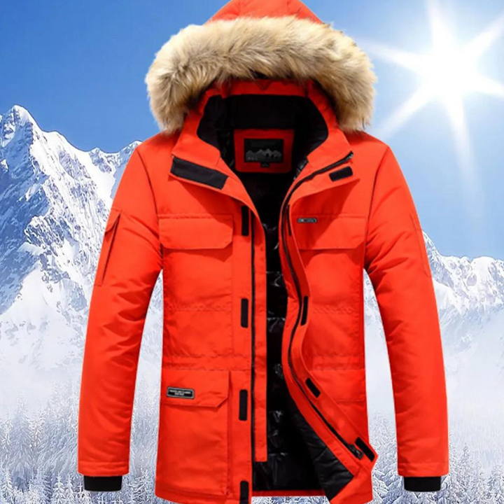 Yohan | Veste Parka d’Hiver avec Capuche pour Homme