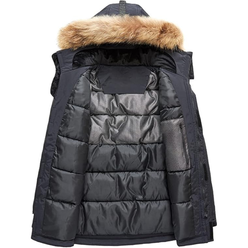 Yohan | Veste Parka d’Hiver avec Capuche pour Homme