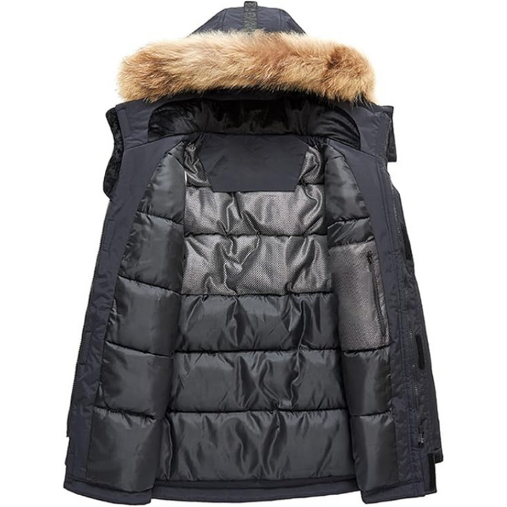 Yohan | Veste Parka d’Hiver avec Capuche pour Homme