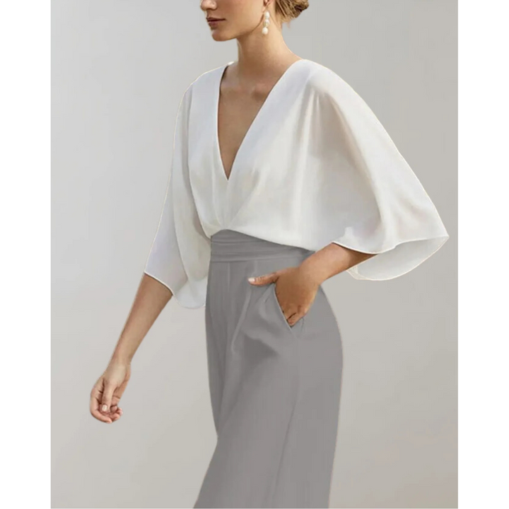 Margaux | Combinaison ajustée en tissu doux | Coupe flatteuse | Femme