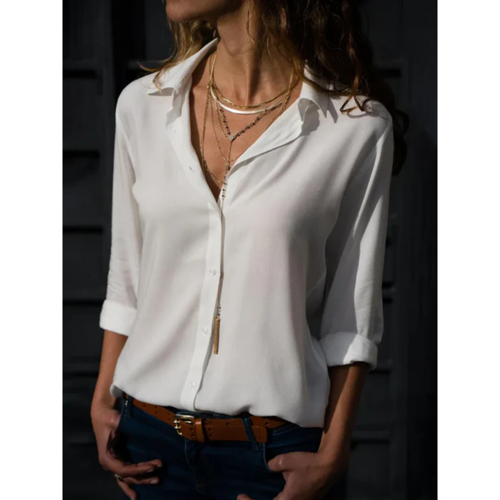 Linelle | Chemisier classique boutonnée pour femme