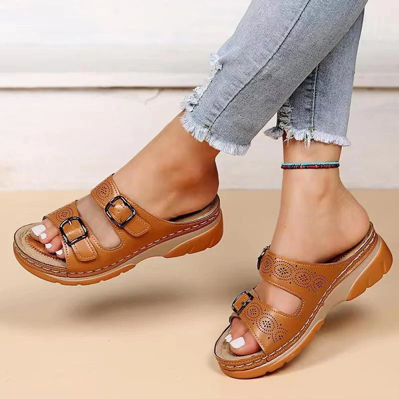 Cyrielle | Sandales à enfiler pour femme