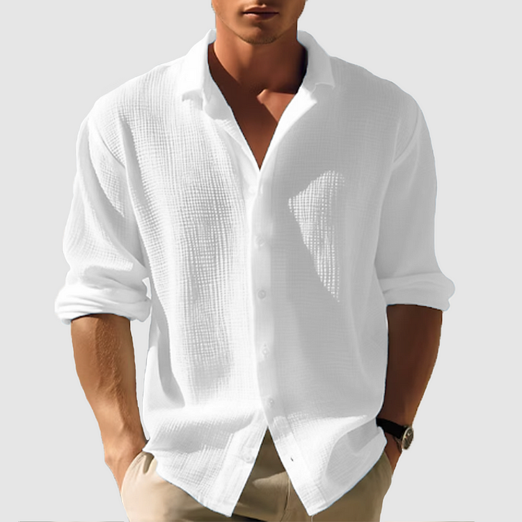 Olivier | Chemise boutonnée pour homme