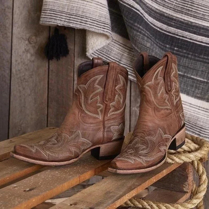 Nerissa | Bottes de cowboy brodées pour femmes