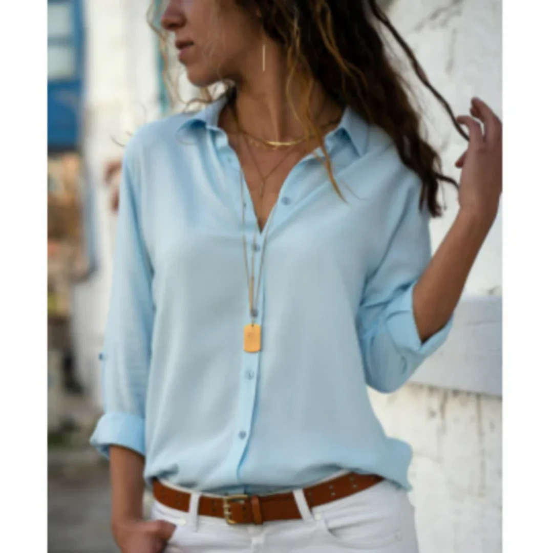 Linelle | Chemisier classique boutonnée pour femme
