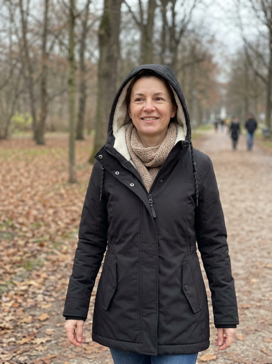 Éliane | manteau d’hiver long imperméable pour femmes, chaud et élégant