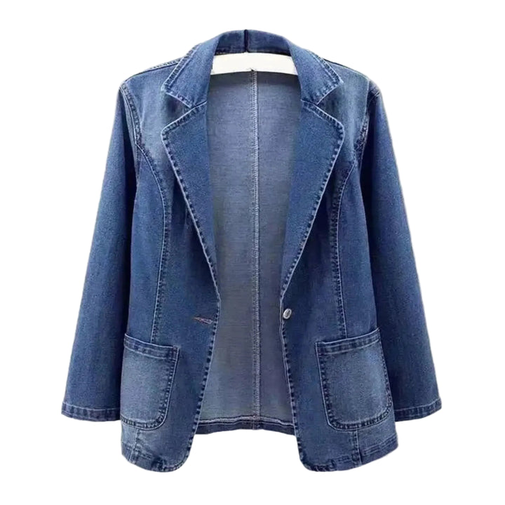 Chloé | Veste blazer en jean pour femme